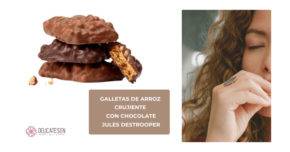 Comprar galletas de arroz y chocolate de Jules Destrooper